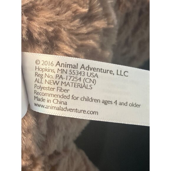 Adorable Plush Bunny Stuffed Animal With Colorful Ears & Tail Soft And Cuddly - Picture 7 of 8